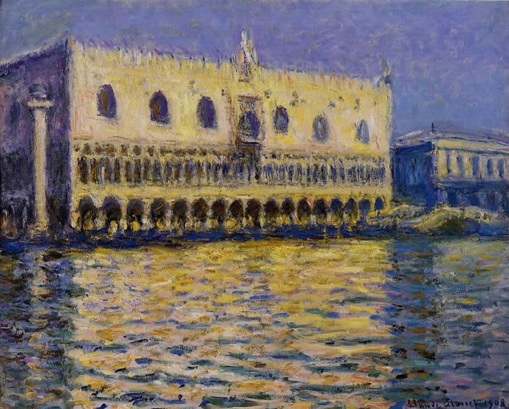 Claude Monet The Palazzo Ducale